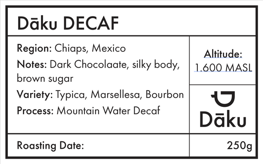 Dāku Decaf 250g