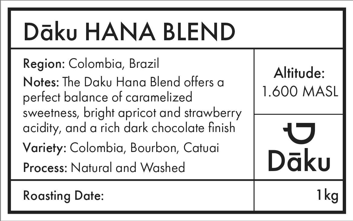 Hana Espresso Blend 1kg